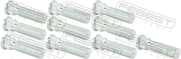 Шпилька колеса FEBEST 1284001PCS10
