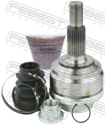 Шарнирный комплект, приводной вал FEBEST 1710Q7R