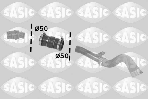Трубка нагнетаемого воздуха SASIC 3334028