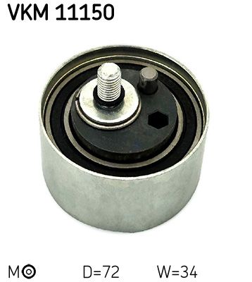 Натяжной ролик, ремень ГРМ SKF VKM11150