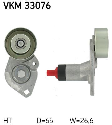 Натяжитель ремня, клиновой зубча SKF VKM33076