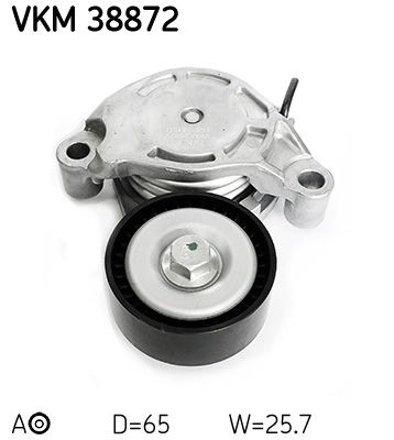 Натяжитель ремня, клиновой зубча SKF VKM38872