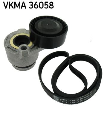 Поликлиновой ременный комплект SKF VKMA36058