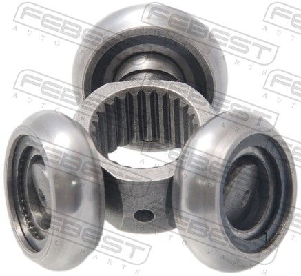 Муфта с шипами, приводной вал FEBEST 2116TC718TDCI