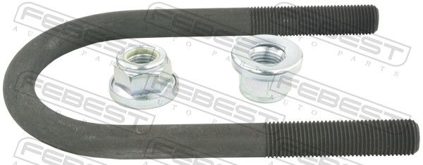 Крепежный комплект, листовая рессора FEBEST 2133001
