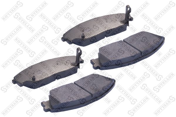 Комплект тормозных колодок, дисковый тормоз STELLOX 240002SX