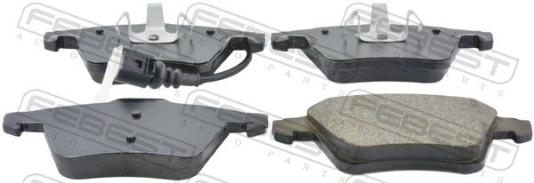 Комплект тормозных колодок, дисковый тормоз FEBEST 2301T5F