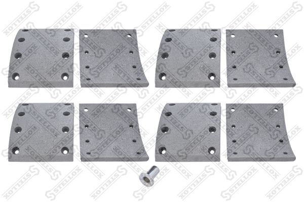 Комплект тормозных башмаков, барабанные тормоза STELLOX 8501066SX