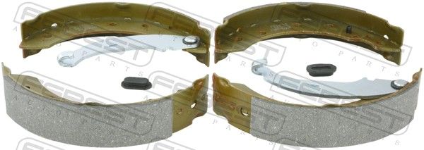 Комплект тормозных колодок FEBEST 2402LOGR