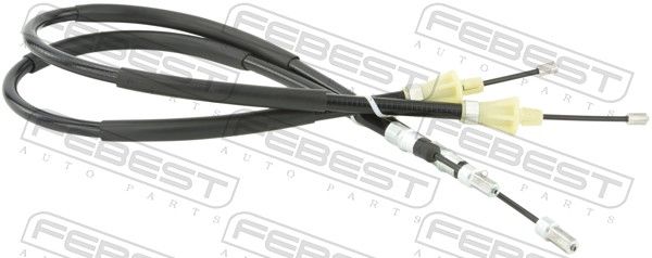 Тросик, cтояночный тормоз FEBEST 24100SCIIR