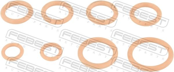 Уплотнительное кольцо, магистраль хладагента FEBEST 24400003KIT