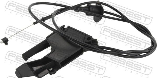 Тросик замка капота FEBEST 25101T7