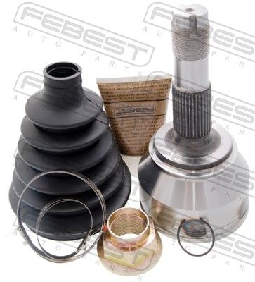 Шарнирный комплект, приводной вал FEBEST 2510BOX3