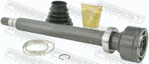 Шарнирный комплект, приводной вал FEBEST 2711XC60S6RH