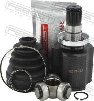 Шарнирный комплект, приводной вал FEBEST 3511SX11LH
