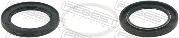 Сальник, вторичный вал механической коробки передач FEBEST 95QAY37541313C