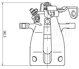 Тормозной суппорт TRIALLI CF203201