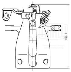 Тормозной суппорт TRIALLI CF203202