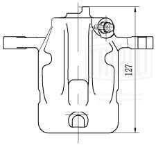Тормозной суппорт TRIALLI CF203601