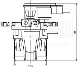 Тормозной суппорт TRIALLI CF204302