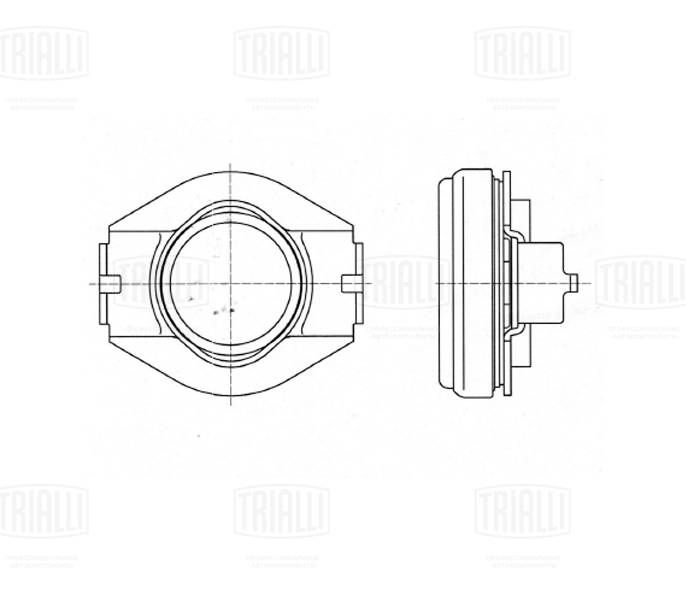 Выжимной подшипник TRIALLI CT2302