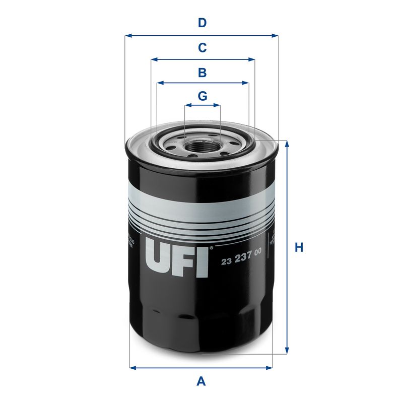 Масляный фильтр UFI 2323700