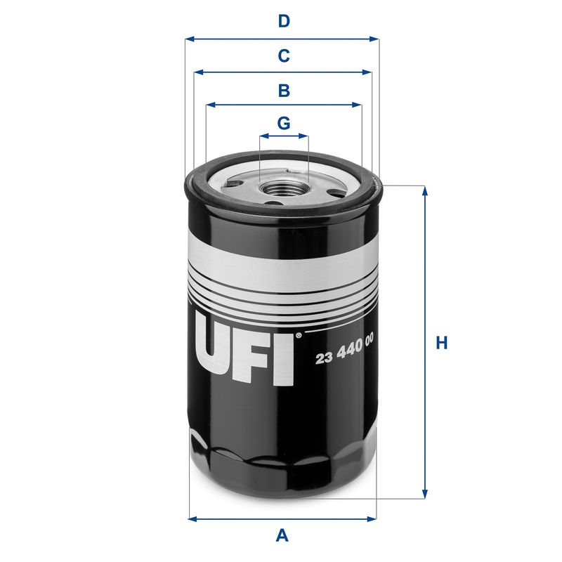 Масляный фильтр UFI 2344000