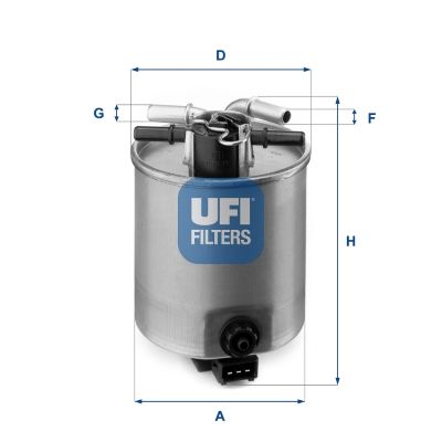 Топливный фильтр UFI 2402501