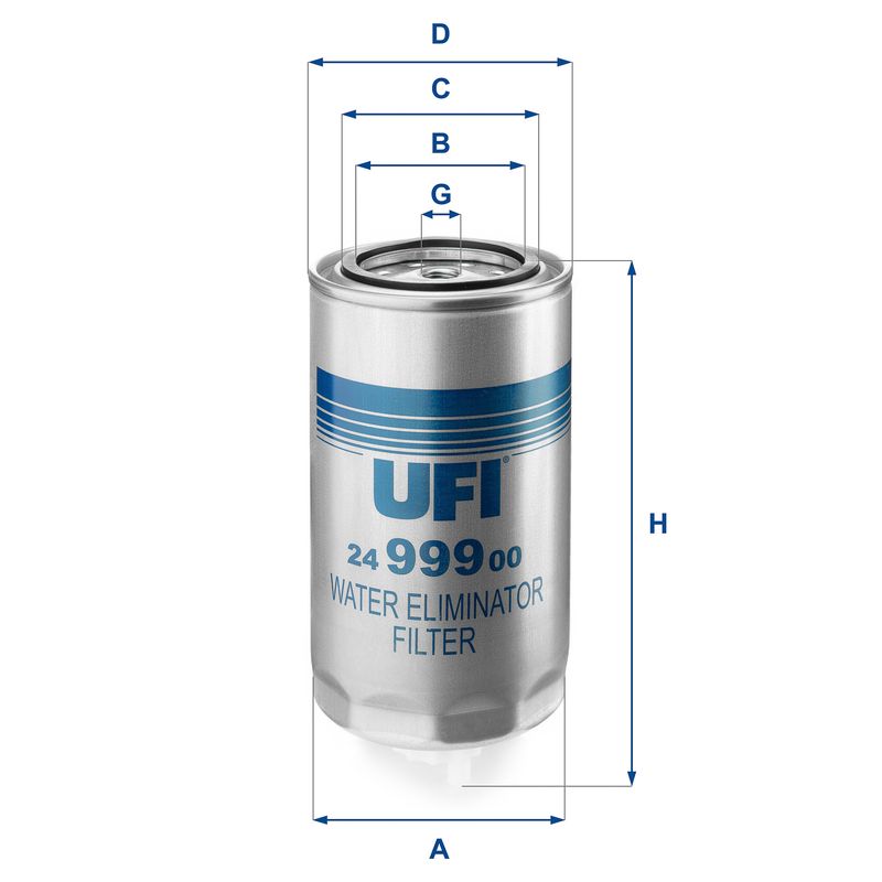 Топливный фильтр UFI 2499900