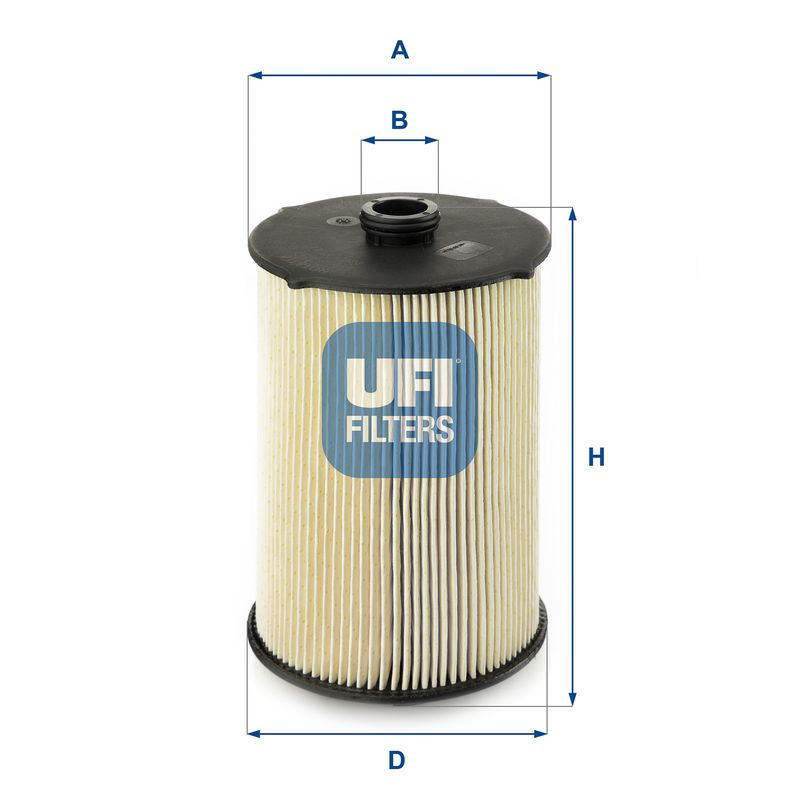 Топливный фильтр UFI 2604300
