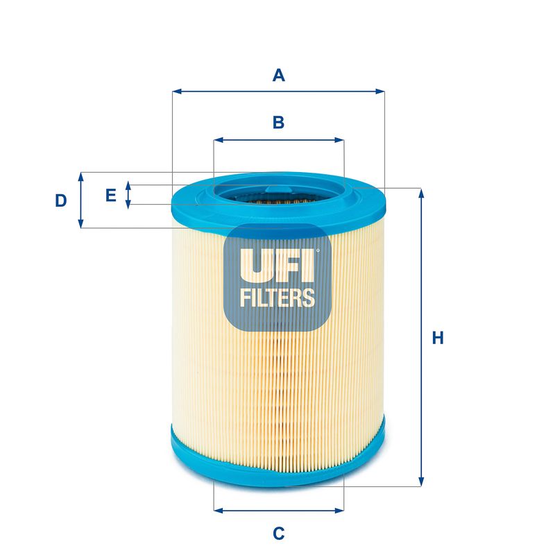 Воздушный фильтр UFI 2760600