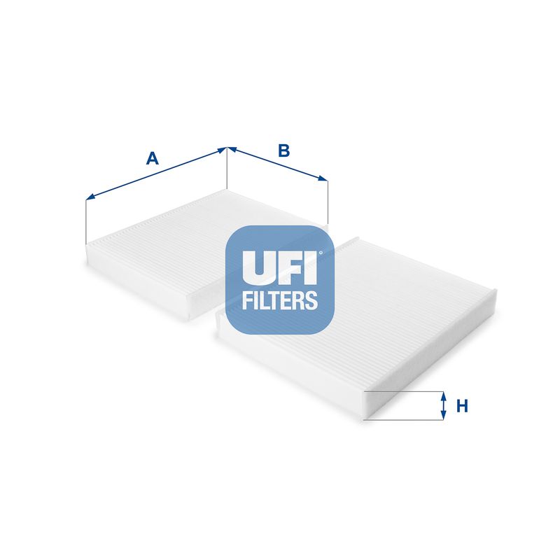 Фильтр, воздух во внутренном пространстве UFI 5322900