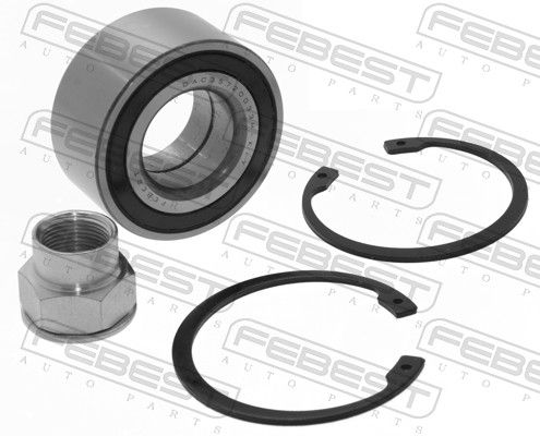 Комплект подшипника ступицы колеса FEBEST DAC35720033MKIT