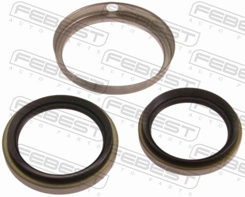 Уплотняющее кольцо, ступица колеса FEBEST KIT4