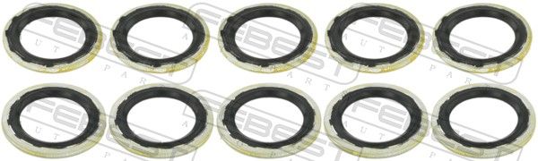 Уплотнительное кольцо, магистраль хладагента FEBEST RINGAH019PCS10