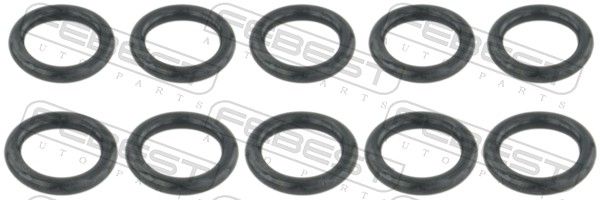 Уплотнительное кольцо, магистраль хладагента FEBEST RINGAH023PCS10
