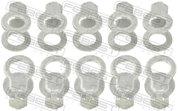 Уплотнительное кольцо, клапанная форсунка FEBEST RINGFL006PCS10
