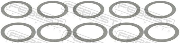 Вращающееся кольцо, коленчатый вал FEBEST RINGTT001PCS10