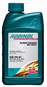 ADDINOL Super Power MV 0537 SAE 5W-30 1 л. ADDINOL 4014766071064