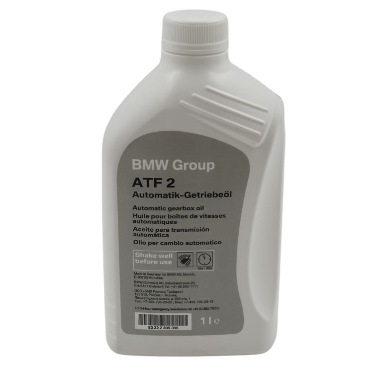 Масло в акпп Atf 2
 BMW 83222305396