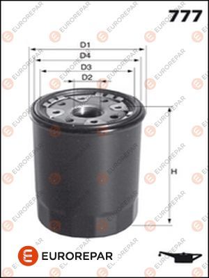 Масляный фильтр EUROREPAR E149151