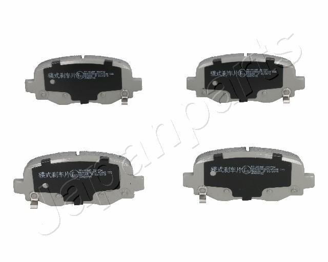 Комплект тормозных колодок, дисковый тормоз JAPANPARTS PP914AF