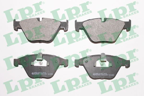 Комплект тормозных колодок, дисковый тормоз LPR 05P1193