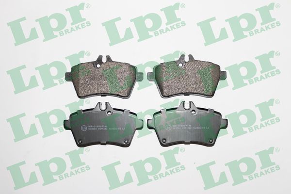 Комплект тормозных колодок, дисковый тормоз LPR 05P1242