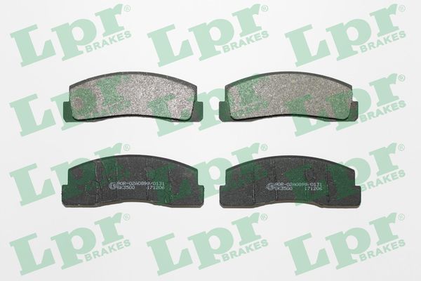 Комплект тормозных колодок, дисковый тормоз LPR 05P179