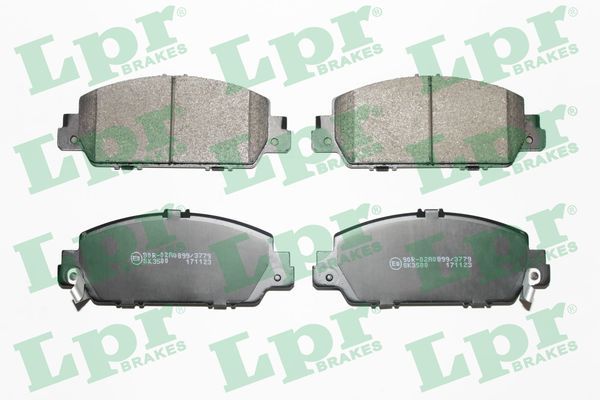 Комплект тормозных колодок, дисковый тормоз LPR 05P1886