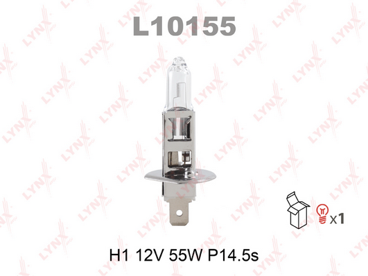 Лампа накаливания, фара дальнего света LYNX L10155