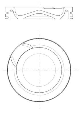 Поршень MAHLE 001PI00191000