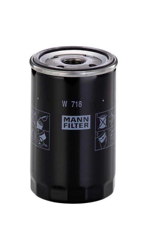 Масляный фильтр MANN-FILTER W718