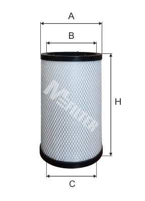 Воздушный фильтр MFILTER A1095
